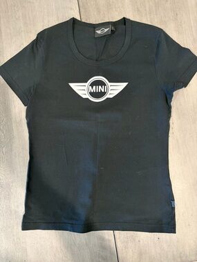 Logo Black womens Short Sleeve Tee